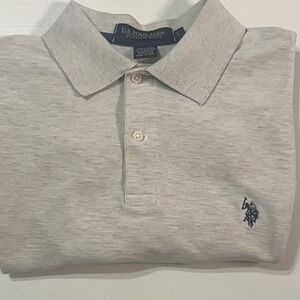 U.S. Polo Assn. Gray Polo Shirt